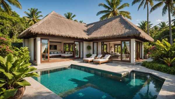 Louer une villa en bord de mer à l'Île maurice